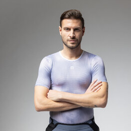 ALÉ Tricou de ciclism cu mânecă scurtă - INTIMO ARGON - gri