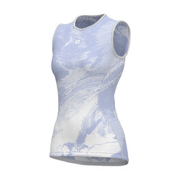 ALÉ Tricou de ciclism fără mâneci - INTIMO FAN - albastru deschis