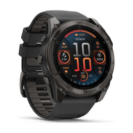GARMIN merilnik moči - FENIX 8 AMOLED SAPPHIRE 51 mm - negru