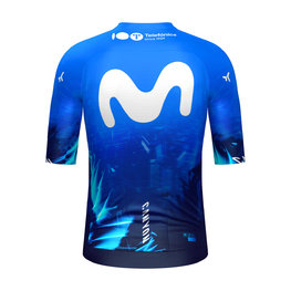 GOBIK Tricou de ciclism cu mânecă scurtă - INFINITY MOVISTAR TEAM 2024 - albastru/alb