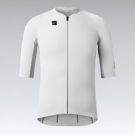 GOBIK Tricou de ciclism cu mânecă scurtă - PHANTOM - alb