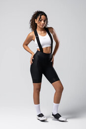 GOBIK Pantaloni scurți de ciclism cu bretele - ABSOLUTE 6.1 - negru