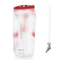 OSPREY rucsac hidro - HYDRAULICS LT 1.5L RESERVOIR II - transparent/roșu