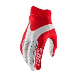 100% SPEEDLAB Mănuși cu degete lungi de ciclism - ITRACK - roșu/alb