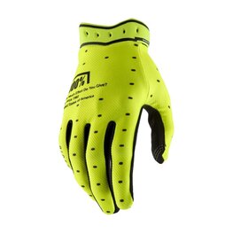 100% SPEEDLAB Mănuși cu degete lungi de ciclism - RIDEFIT - galben