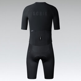 GOBIK Salopetă de ciclism - HUDSON SOLID - negru