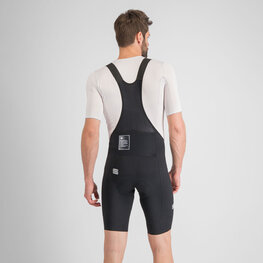 SPORTFUL Pantaloni scurți de ciclism cu bretele - SRK - negru