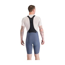 SPORTFUL Pantaloni scurți de ciclism cu bretele - PULSE - albastru