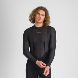 SPORTFUL Tricou de ciclism cu mânecă lungă - WINTER LAYER TEE LS - negru