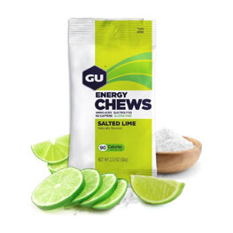 GU Nutriție pentru ciclism - ENERGY CHEWS 60 g SALTED LIME