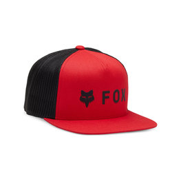 FOX Șapcă de ciclism - ABSOLUTE MESH SNAPBACK - roșu