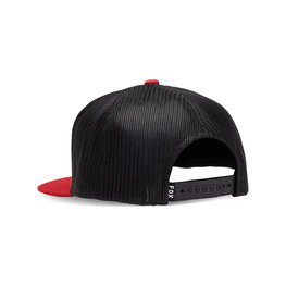 FOX Șapcă de ciclism - ABSOLUTE MESH SNAPBACK - roșu