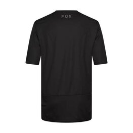 FOX Tricou de ciclism cu mânecă scurtă - RANGER HEAD - negru