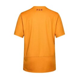 FOX Tricou de ciclism cu mânecă scurtă - RANGER HEAD - maro