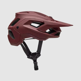 FOX Cască de ciclism - SPEEDFRAME SOLID - bordo