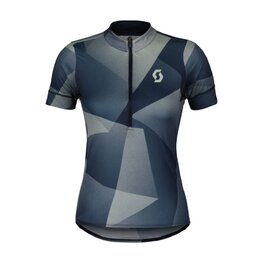 SCOTT Tricou de ciclism cu mânecă scurtă - ENDURANCE 15 - albastru/gri