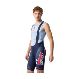 CASTELLI Pantaloni scurți de ciclism cu bretele - COMPETIZIONE 2 TEAM SOUDAL QUICK-STEP 2026 - albastru