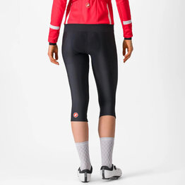 CASTELLI 3/4 șosete de ciclism fără bretele - ENTRATA W - negru