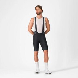 CASTELLI Pantaloni scurți de ciclism cu bretele - ENDURANCE 4 - negru