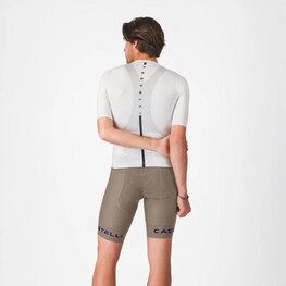 CASTELLI Pantaloni scurți de ciclism cu bretele - COMPETIZIONE 2 KIT - maro