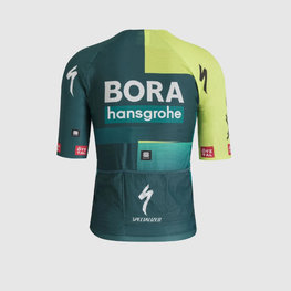 SPORTFUL Tricou de ciclism cu mânecă scurtă - BORA HANSGROHE 2024 - verde deschis/verde