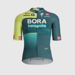 SPORTFUL Tricou de ciclism cu mânecă scurtă - BORA 2024 - verde/verde deschis