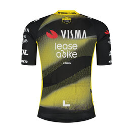 RAPIDGEAR Tricou de ciclism cu mânecă scurtă - VISMA TDF25 REPLICA JERSEY - galben/negru
