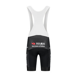 RAPIDGEAR Pantaloni scurți de ciclism cu bretele - VISMA TDF25 REPLICA BIBSHORT - negru