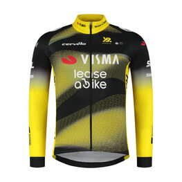 RAPIDGEAR Tricou de ciclism cu mânecă lungă de vară - VISMA TDF25 REPLICA JERSEY - galben/negru