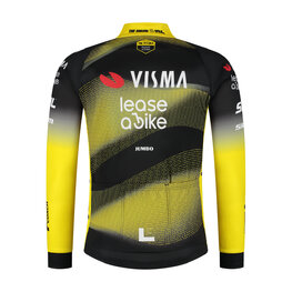 RAPIDGEAR Tricou de ciclism cu mânecă lungă de vară - VISMA TDF25 REPLICA JERSEY - galben/negru