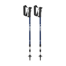 LEKI bastoane - EAGLE 110-145 CM - albastru/alb