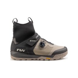 NORTHWAVE Pantofi de ciclism - KINGROCK PLUS GTX - negru/maro