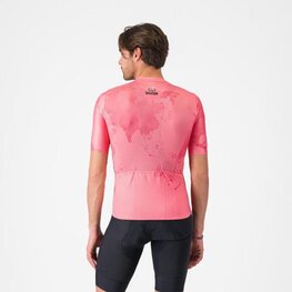 CASTELLI Tricou de ciclism cu mânecă scurtă - GIRO 108 COMPETIZIONE 3 - roz