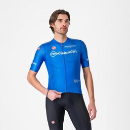 CASTELLI Tricou de ciclism cu mânecă scurtă - GIRO 108 COMPETIZIONE 3 - albastru