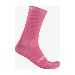 CASTELLI Șosete clasice de ciclism - GIRO D'ITALIA 18 - roz