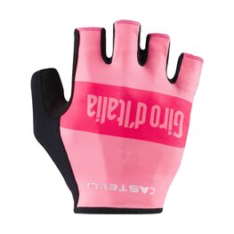 CASTELLI Mănuși de ciclism fără degete - GIRO 3 - roz