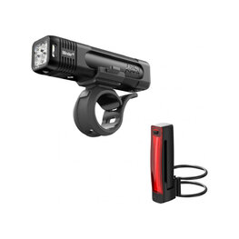 KNOG set de lumini - BLINDER PRO 700/PLUS 20 - negru/roșu