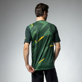 ALÉ Tricou de ciclism cu mânecă scurtă - OFF ROAD OMEGA - verde