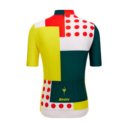 SANTINI Tricou de ciclism cu mânecă scurtă - TDF COMBO - multicolor