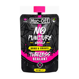 MUC-OFF soluție anti-pană - ROAD & GRAVEL TUBELESS 80ML