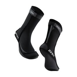 ZONE3 Șosete clasice de ciclism - NEOPRENE SWIM SOCKS  - negru