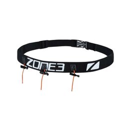 ZONE3 centura - RACEBELT-GEL LOOPS  - negru/alb