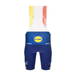 SANTINI Pantaloni scurți de ciclism cu bretele - LIDL TREK - BIB SHORTS