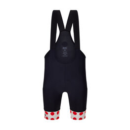 SANTINI Pantaloni scurți de ciclism cu bretele - TOUR DE FRANCE - BIB SHORTS - negru