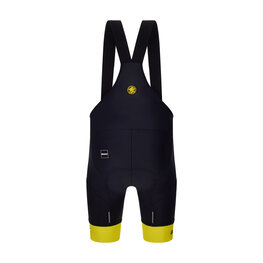 SANTINI Pantaloni scurți de ciclism cu bretele - TOUR DE FRANCE - BIB SHORTS - negru