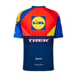 SANTINI Tricou de ciclism cu mânecă scurtă - LIDL TREK 2025 - multicolor