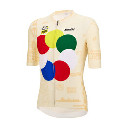 SANTINI Tricou de ciclism cu mânecă scurtă - TDF GRAND DÉPART - multicolor
