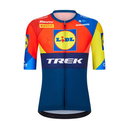 SANTINI Tricou de ciclism cu mânecă scurtă - LIDL TREK 2025 - multicolor