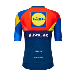 SANTINI Tricou de ciclism cu mânecă scurtă - LIDL TREK 2025 - multicolor