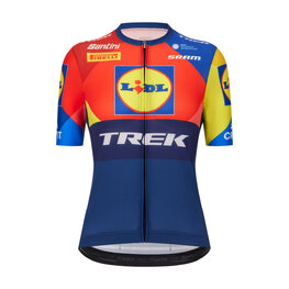 SANTINI Tricou de ciclism cu mânecă scurtă - LIDL TREK 2025 - multicolor